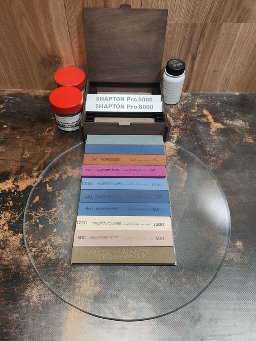 Камни бруски для заточки ножей BORIDE