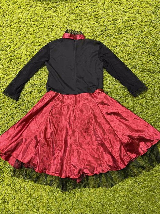 Платье скелет Катрина на Хеллоуин размер XS