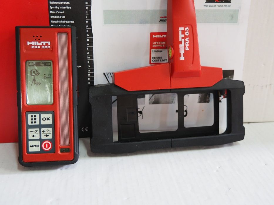 Detektor PRA 300 Niwelator obrotowy HILTI PR 300 sterowanie