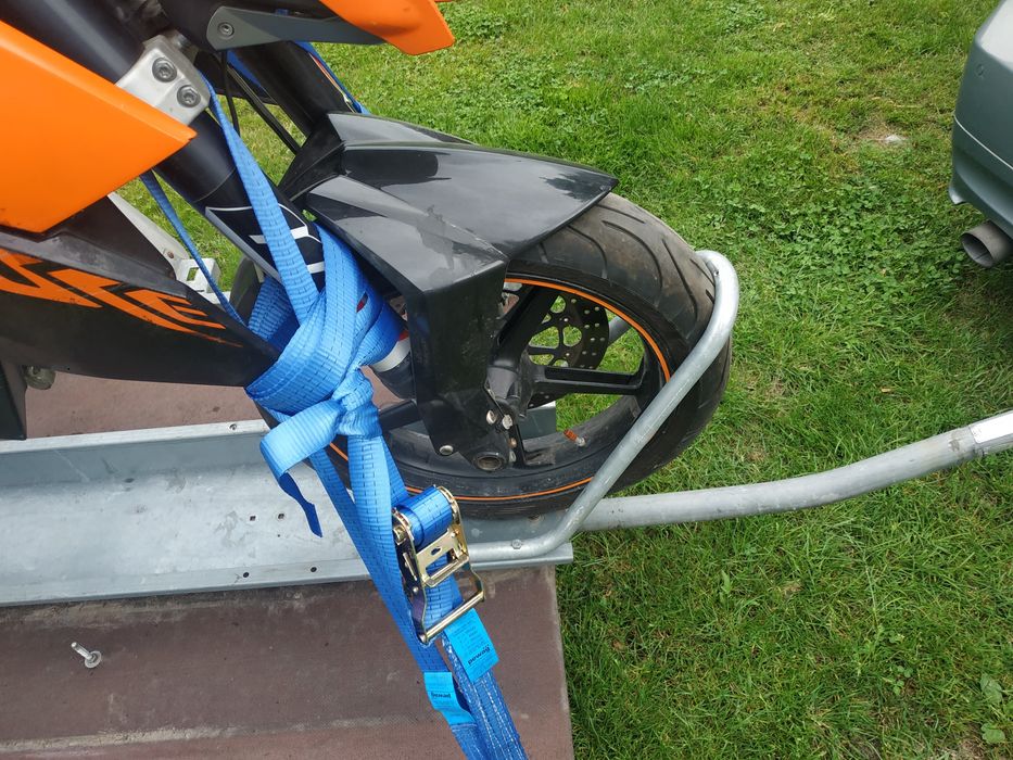 KTM Duke 690 kompletna rama bez silnika na czesci