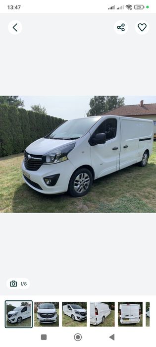 Opel Vivaro b drzwi przednie kod lakieru L474