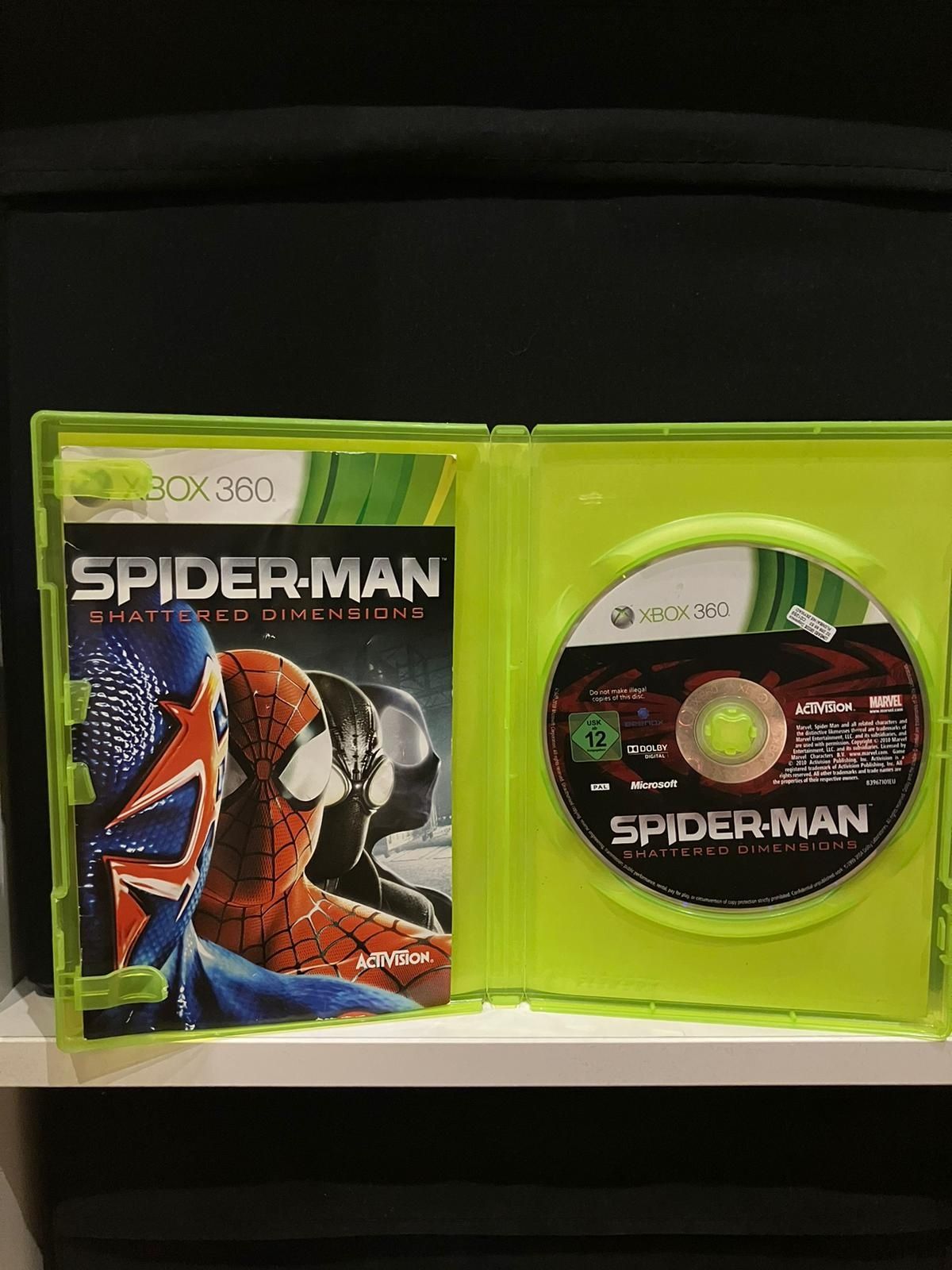 Spider man shattered dimension xbox 360