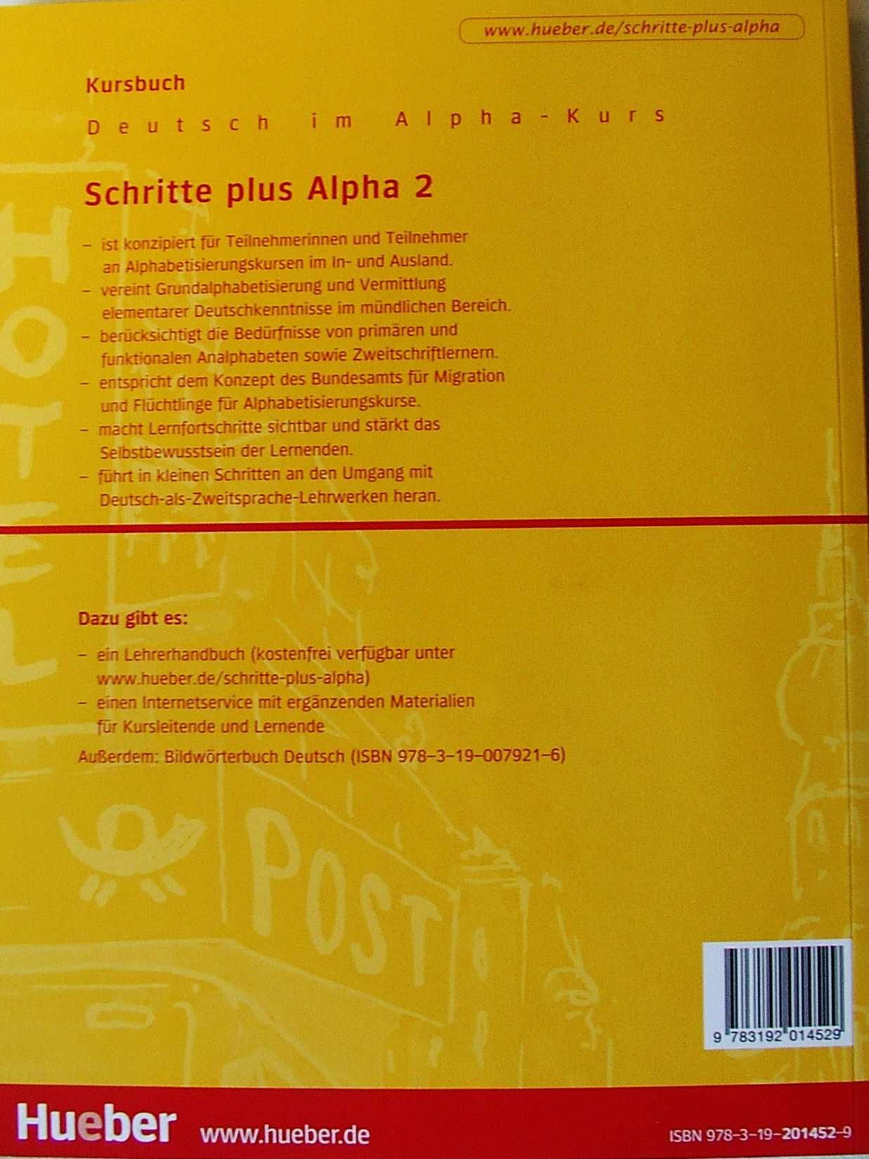 SCHRITTE PLUS Alpha 1 2 3 Kursbuch + płyta CD - Bottinger