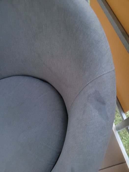 Krzeslo do biurka obrotowe szare boho