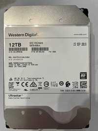 HDD Диск WD HC520 DC 3.5 12Tb SATA ПДВ Helium 12Тб ХДД