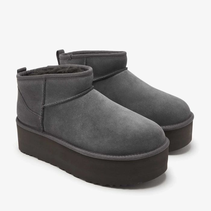 ОРИГІНАЛ UGG Classic Ultra Mini Platform 1135092-CHRC ботинки угги УГГ