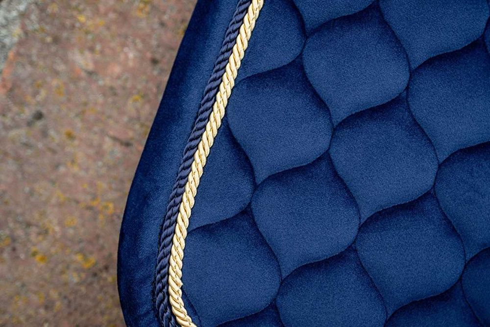Czaprak DL ujedzeniowy Night Blue Velvet granatowy