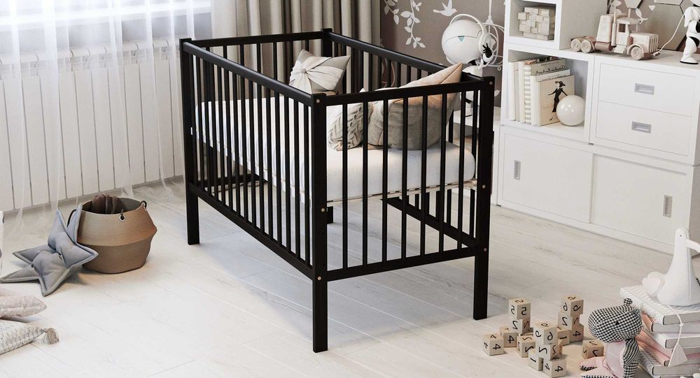 Кроватка для новонароджених | Ліжко для Немовлят | Ліжечко Букове!