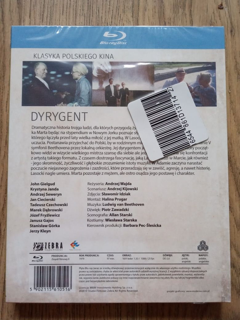 Dyrygent bluray nowy w folii