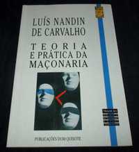 Livro Teoria e Prática da Maçonaria Luís Nandin de Carvalho