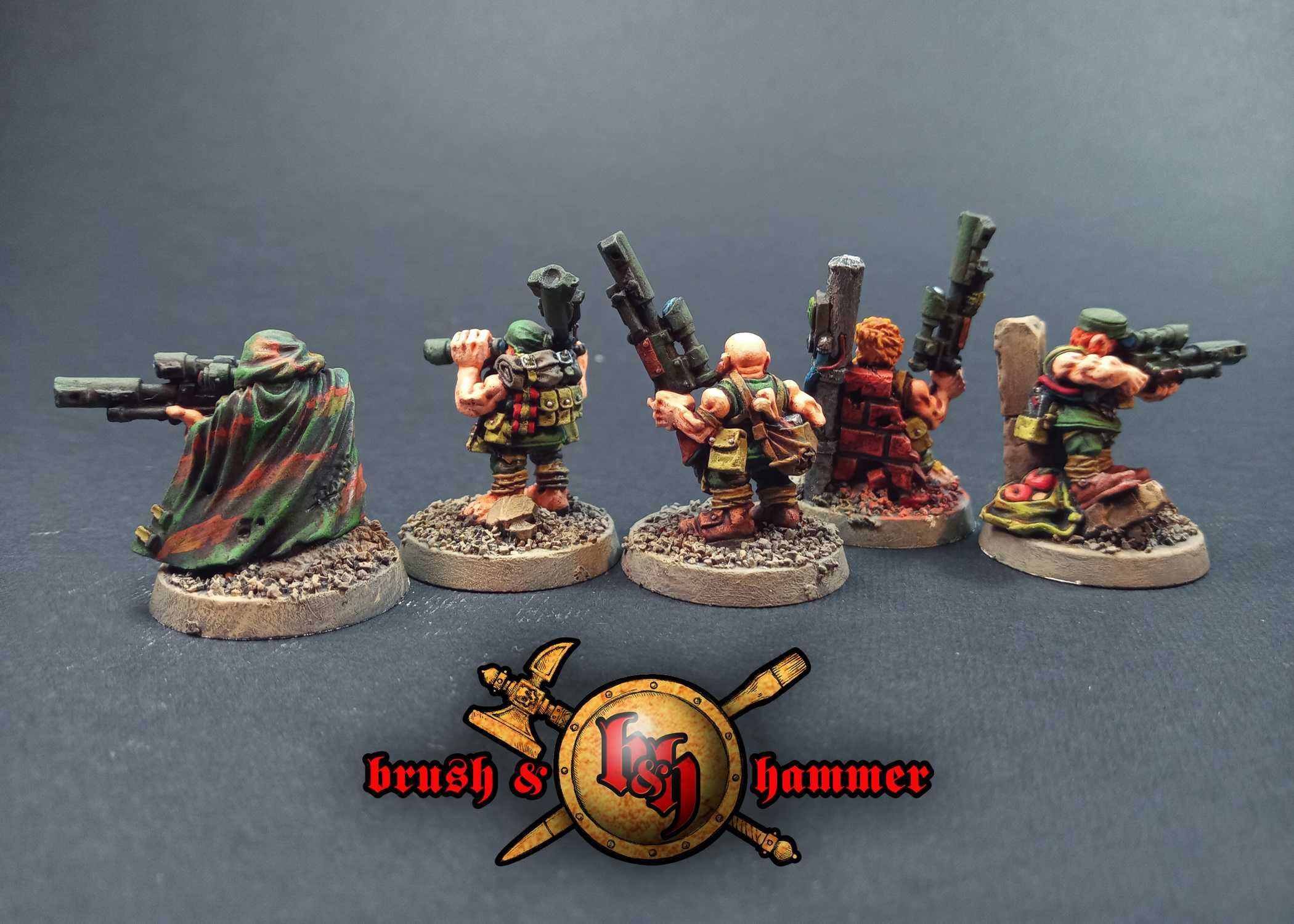 Ratling snipers - figurki Warhammer 40k