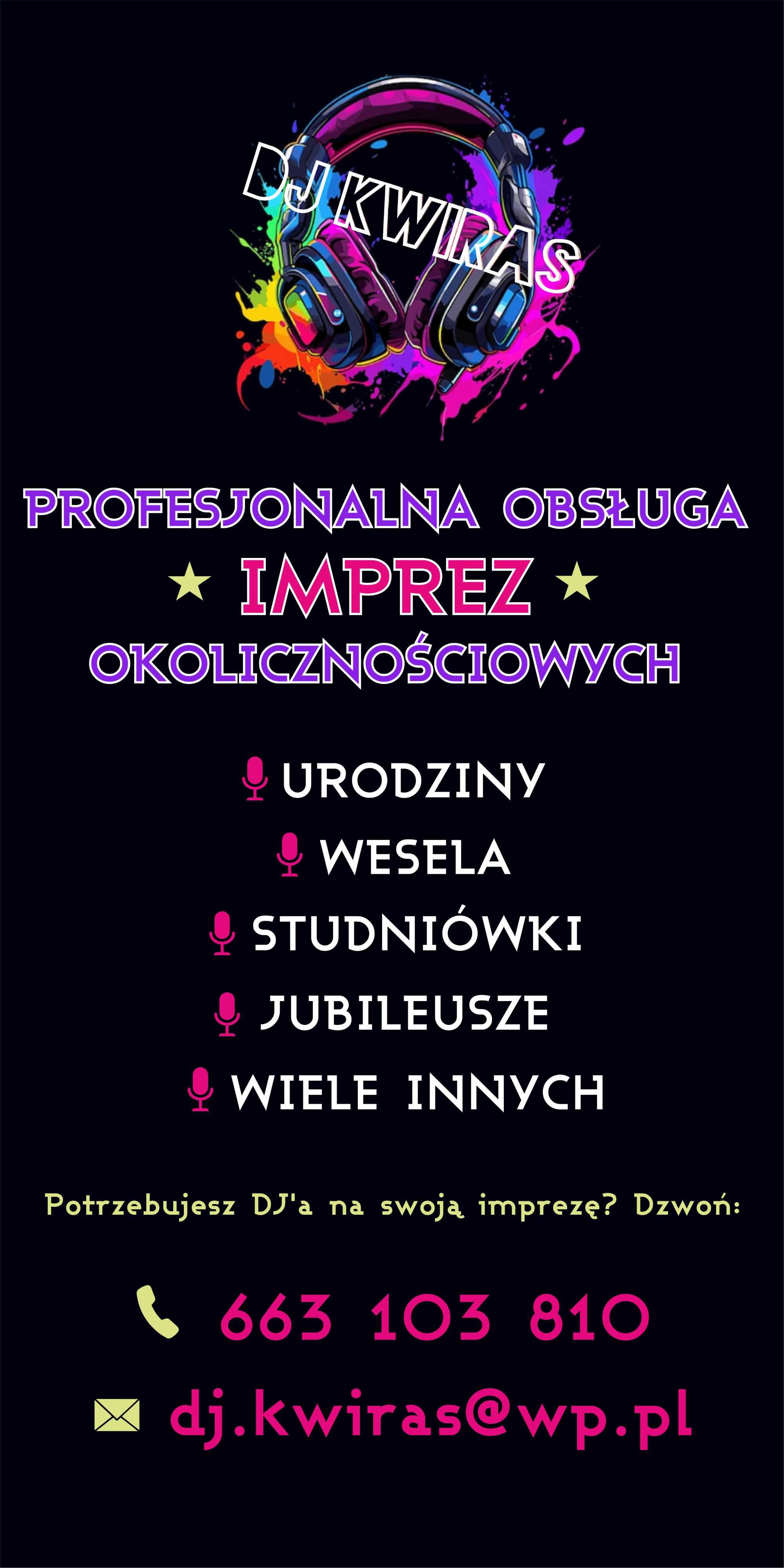 Dj na twoją imprezę !!!