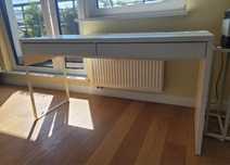 Biurko IKEA białe 142x50cm