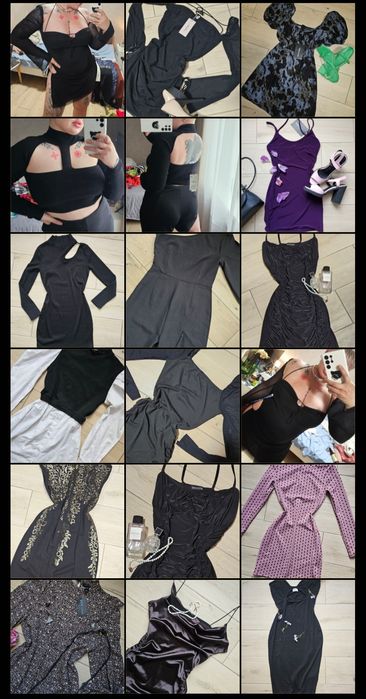 Сукня oh polly  святкова новорічна чорна білa рожева червона