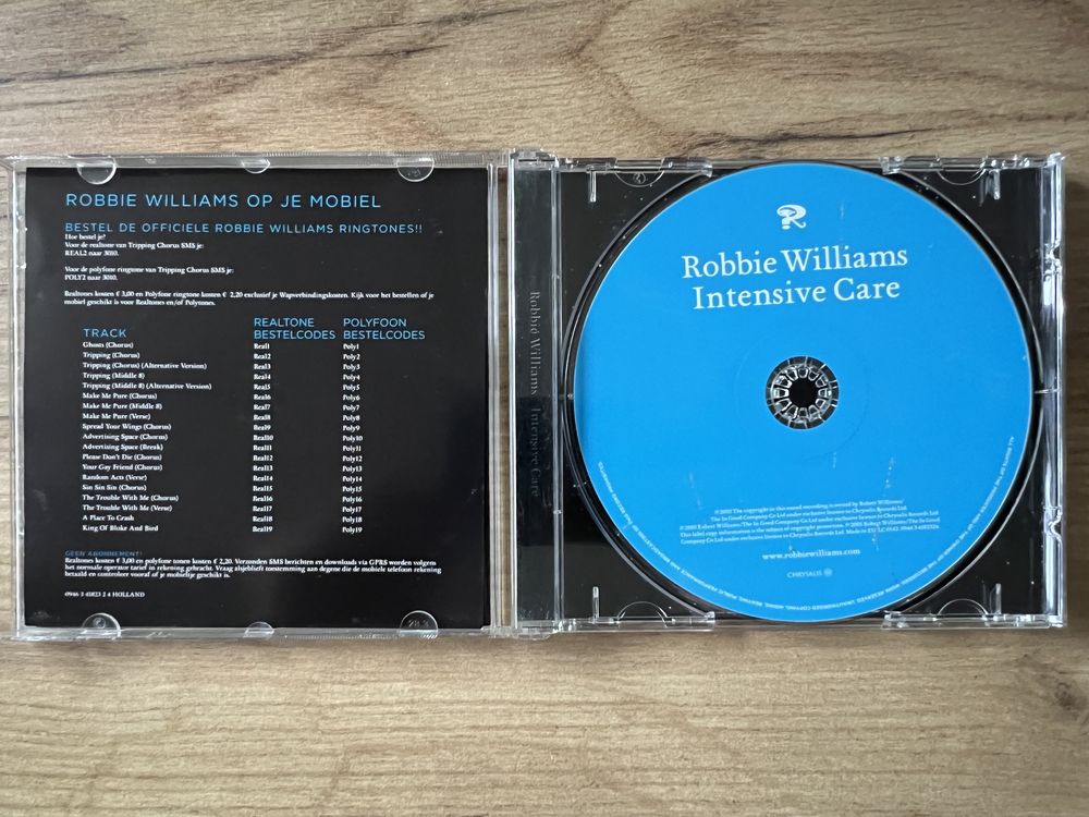 Robbie Williams - Intensive Care płyta CD pop