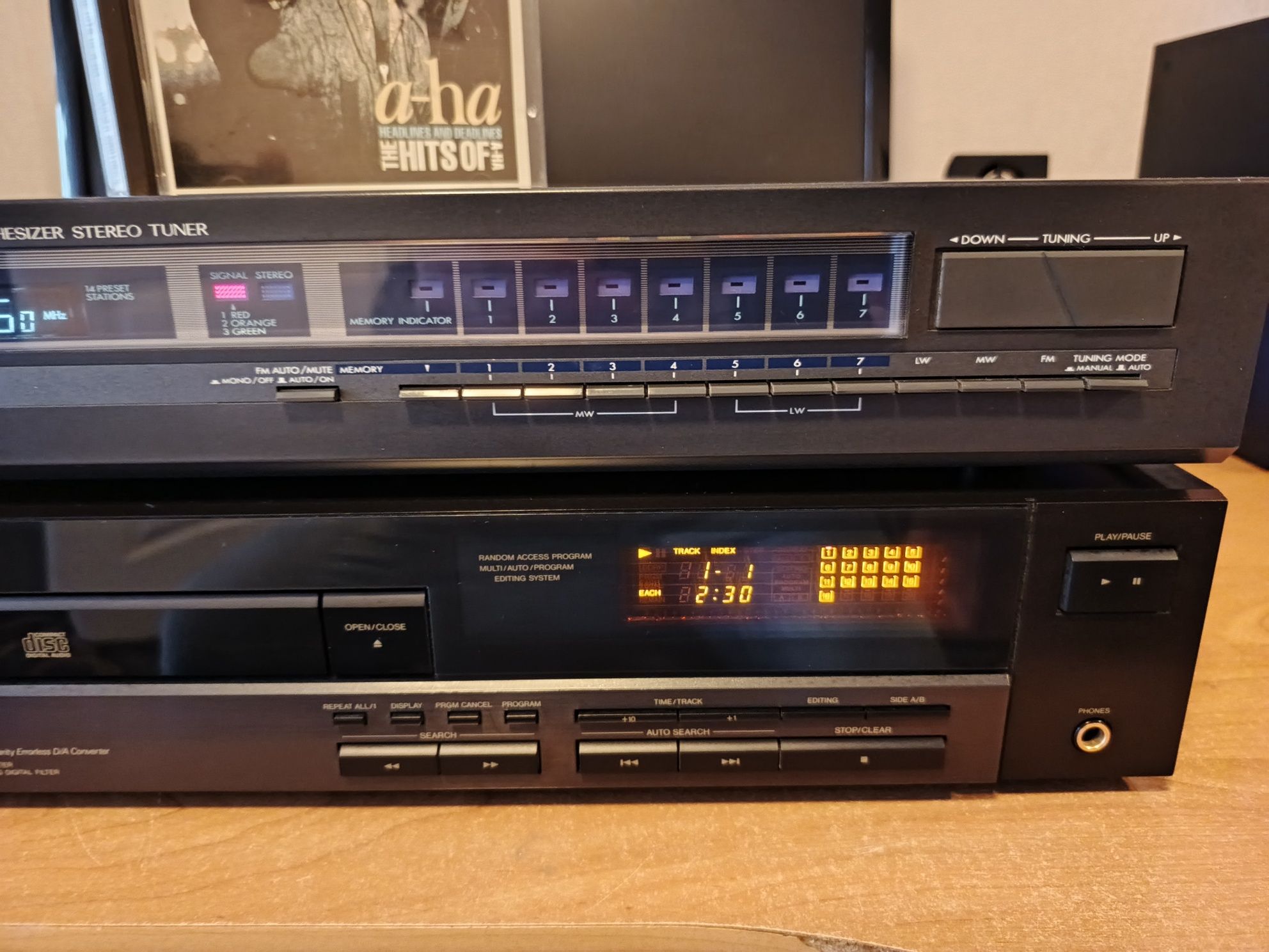 JVC CD xl-v231 , JVC Tuner T-x22L Japan, super stan