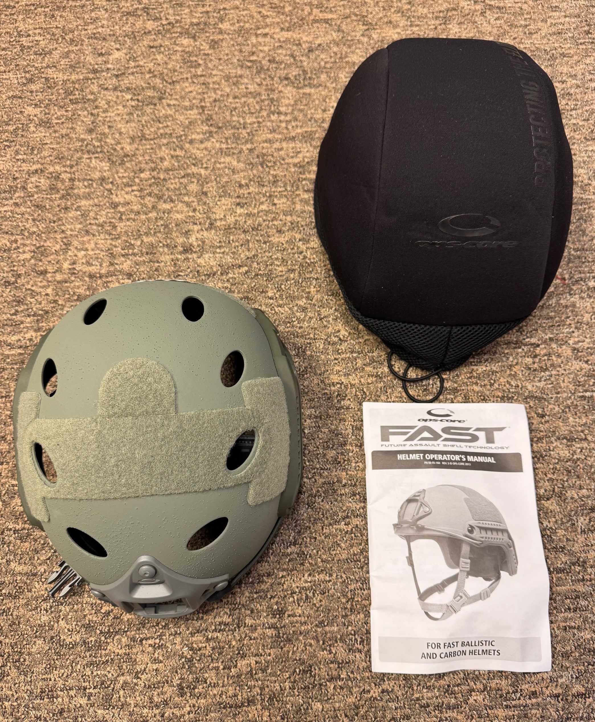 Kask Ops-Core FAST Carbon High Cut Helmet Foliage Green