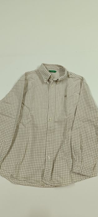 Camisa de flanela para criança 6/7 anos. Marca Benetton . Não tem etiq