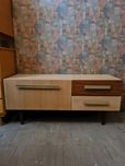 Szafka vintage,mały sideboard, lata 70