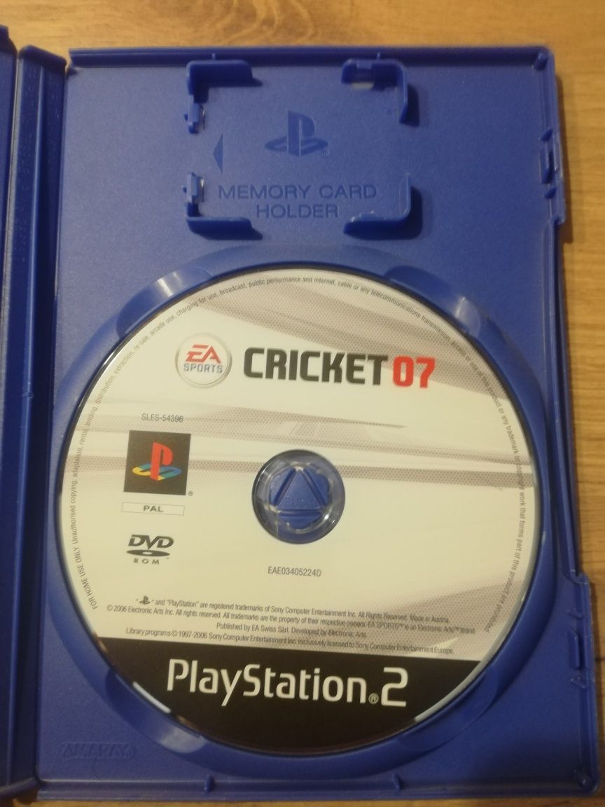 Cricket 07 PlayStation 2 (PS2)