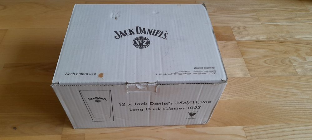 Nowe oryginalne szklanki Jack Daniel's long