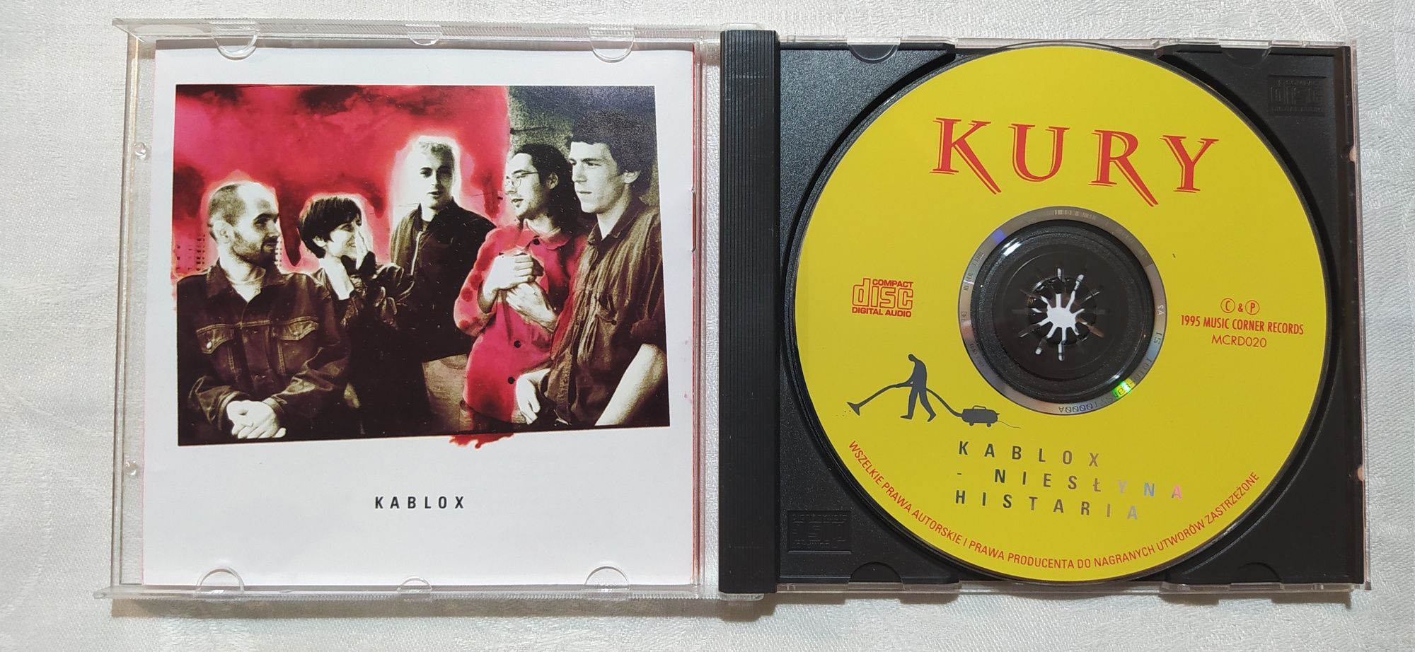 Płyta CD - Kury Kablox Niesłyna Histaria