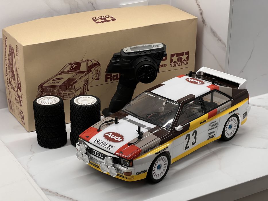 Model RC Tamiya TT-02 Audi Quattro