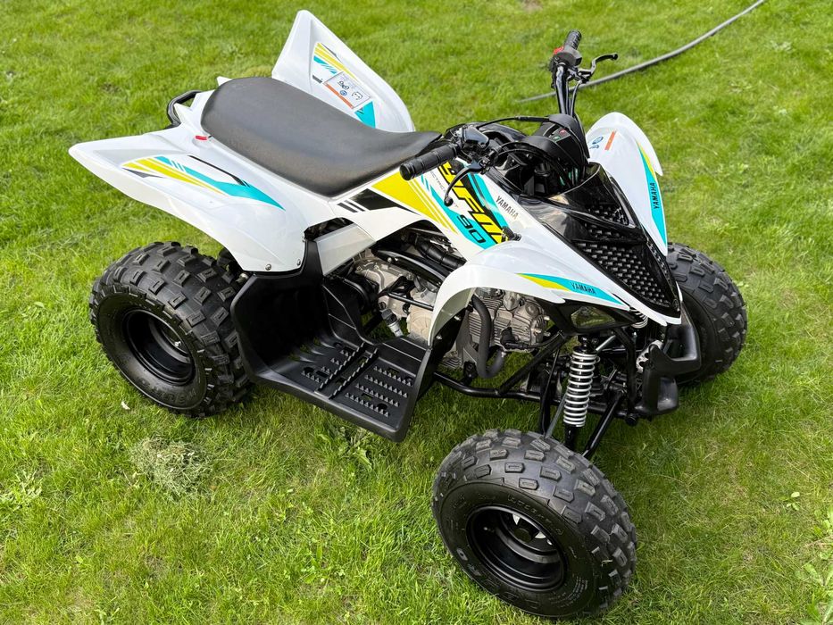 Yamaha YFM 90 • 2023 • Stan Jak Nowy • Tylko 30 mth • Serwis ASO