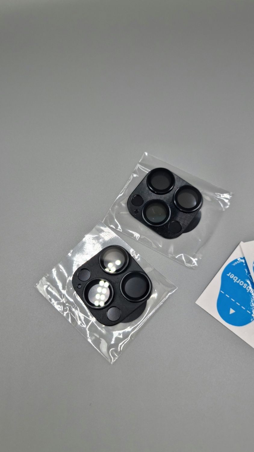 2-pak Szkło hartowane na Aparat do iPhone 16 Pro / 16 Pro Max Aluminiu