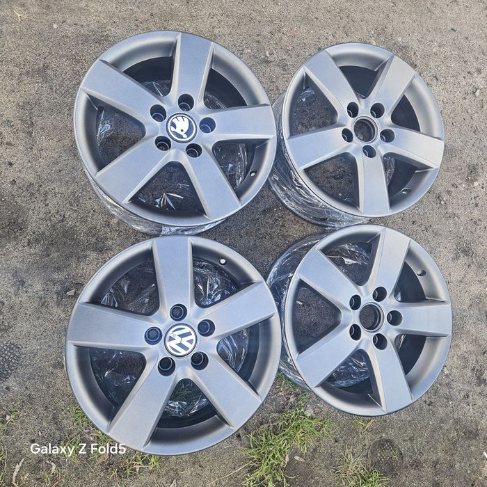 Alufelgi 16 Skoda Octavia Yeti VW Golf Touran Caddy T4 Jetta Eos 5x112