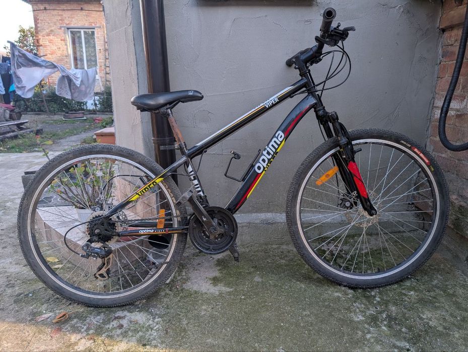 Велосипед 26 колеса optima viper