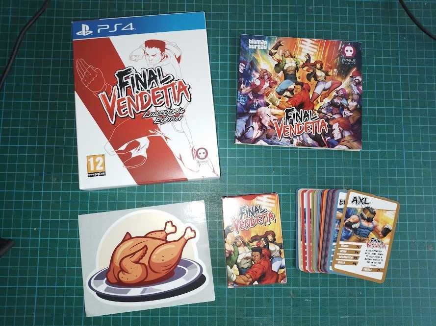 Final Vendetta edição colecionador (Não tem jogo)