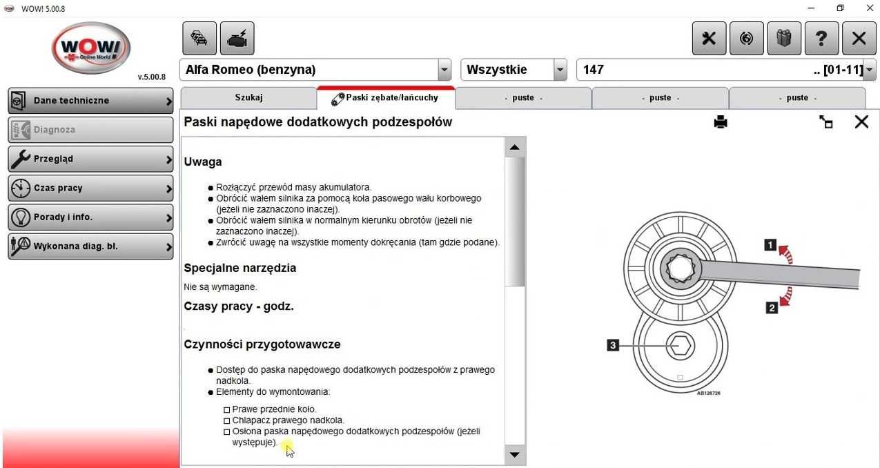 Nowy Interfejs, Tester Delphi ds150e V4.3