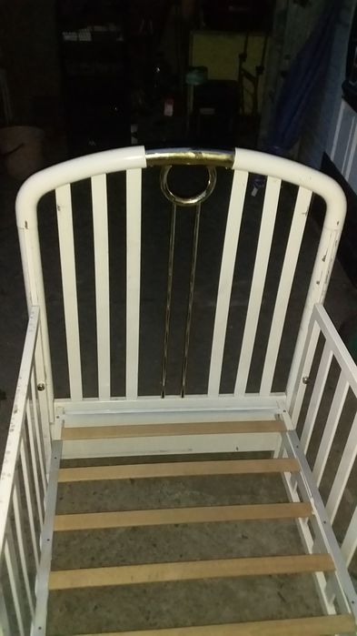 Ліжко дітяче 128на 56 з фріанціі було і користувпнні.дерево .