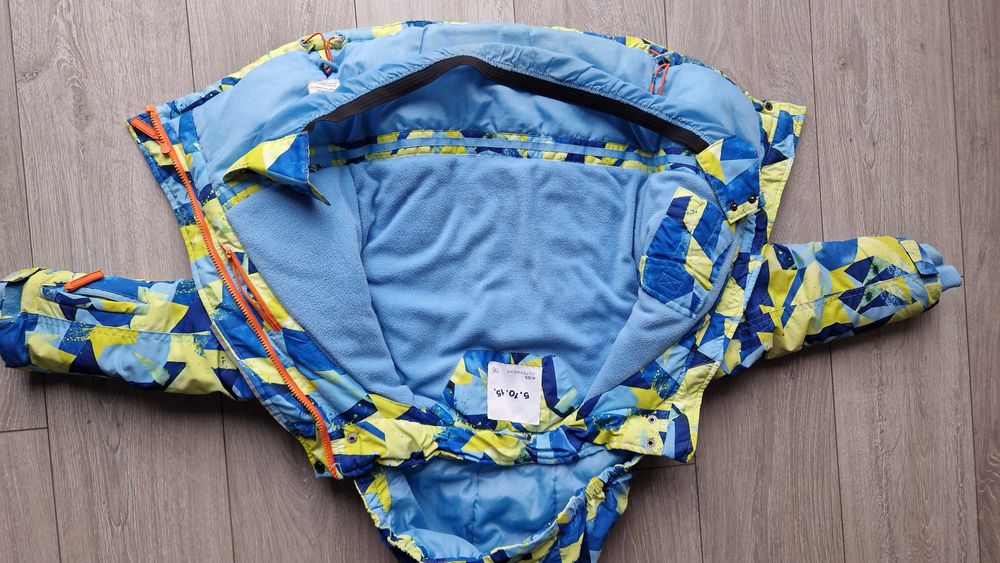 Kurtka narciarska zimowa dziecięca dla chłopca dziewczynki 116