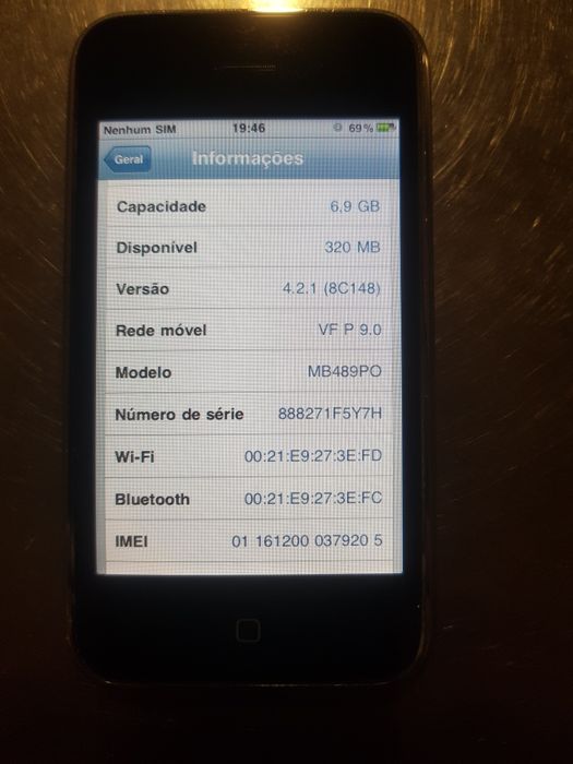 Iphone 3 desbloqueado