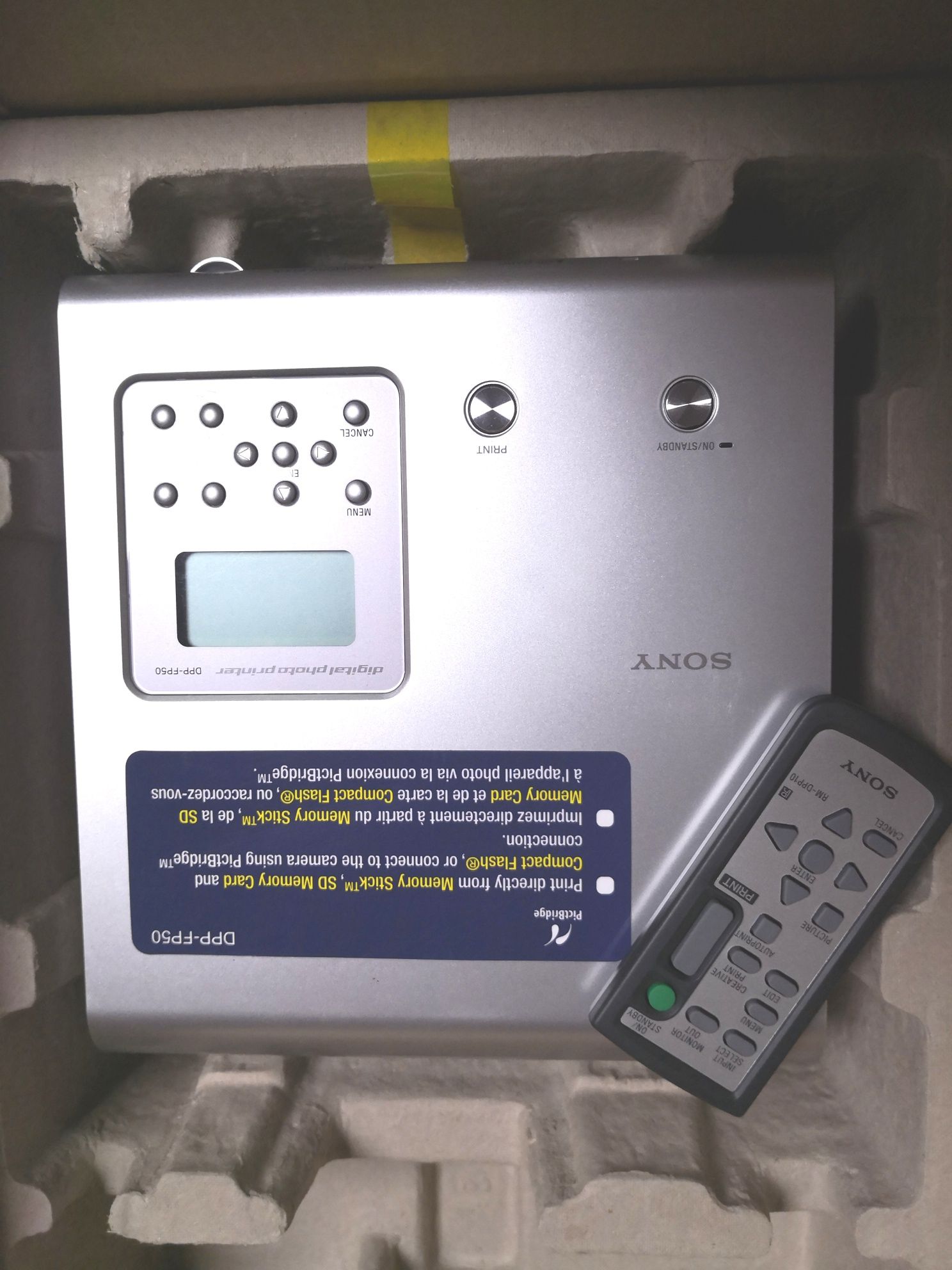 impressora  sony dpp fp50 nova