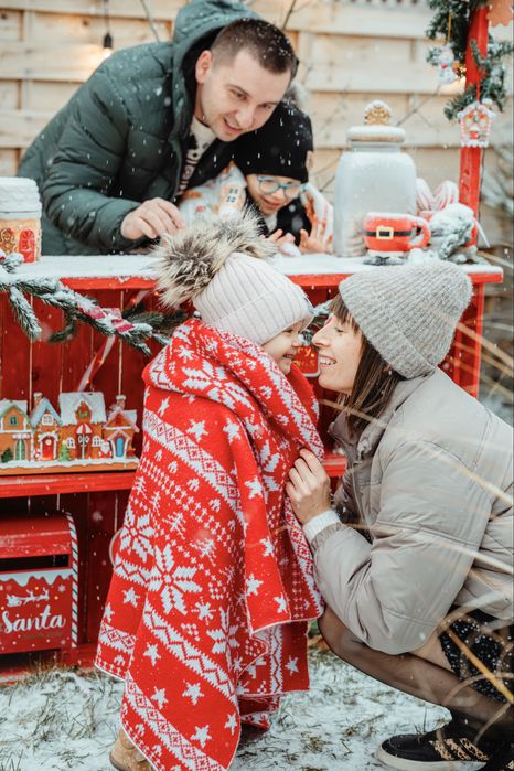 Sesje świateczne w szklarni