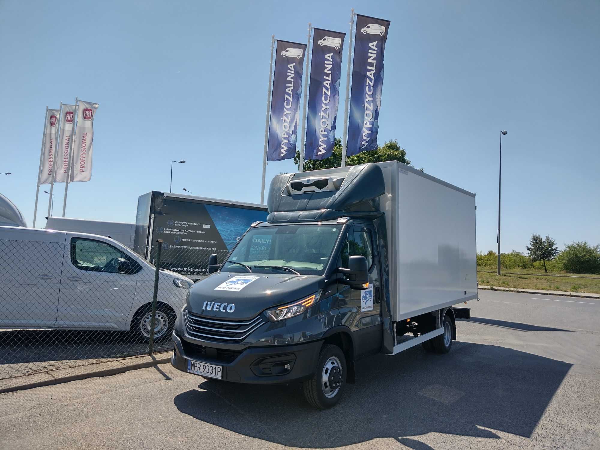 Wynajem busa Chłodni/ Izoterma /Kontener 8palet IVECO DAILY LEGNICA