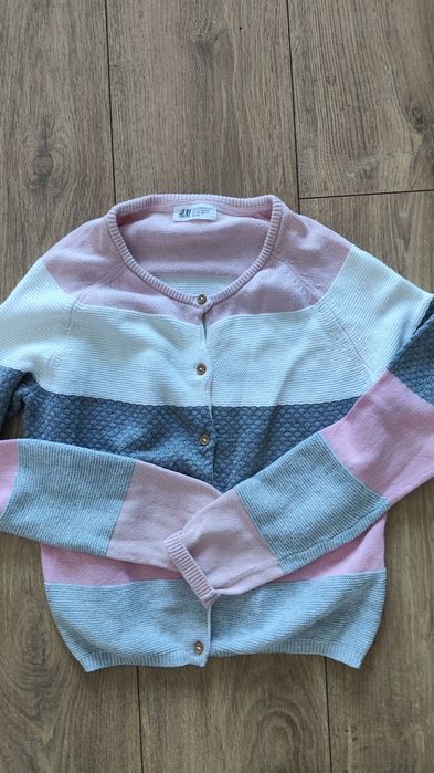 H&M kolorowy elegancki sweterek