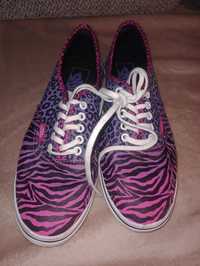 Buty trampki Vans oryginalne zebra 38 39