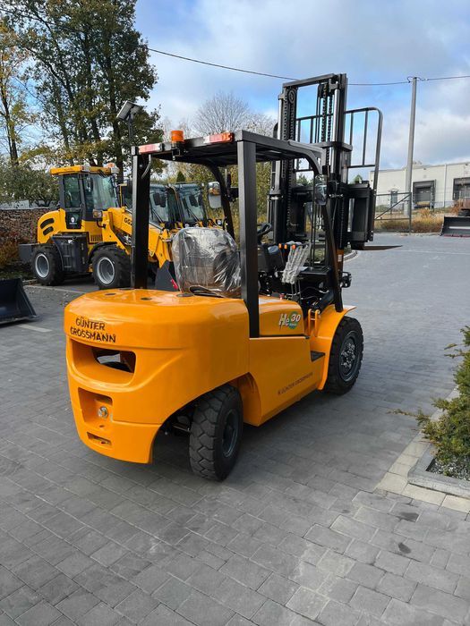 Wózek widłowy Gunter Grossmann 3T Duplex 3,3 m  . Elektryk