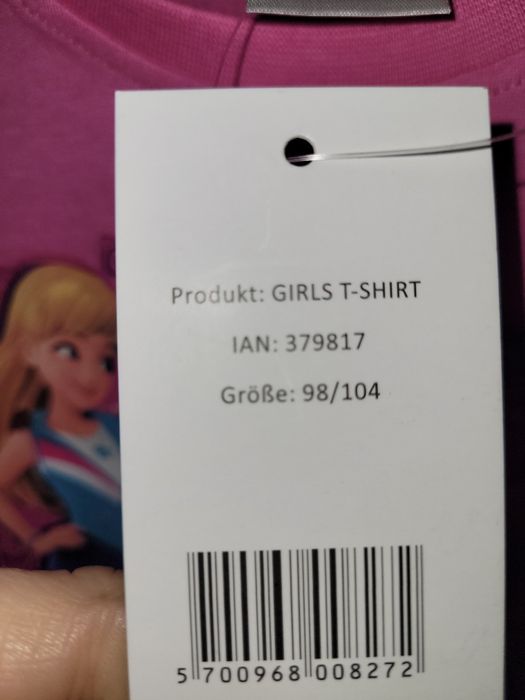 T-shirt dziewczęcy LEGO