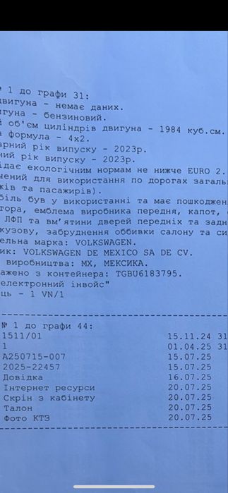Продам Тігуан 23 рік