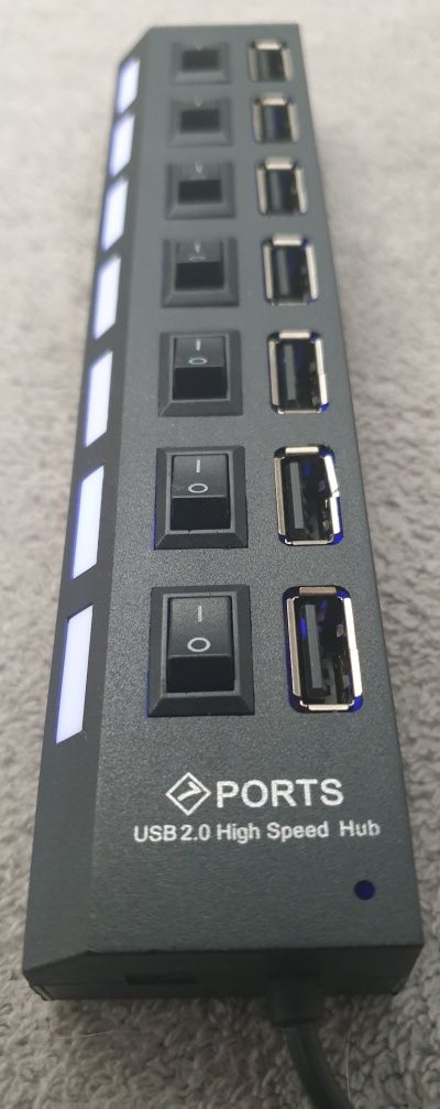 Rozgałęziacz usb 7 portów