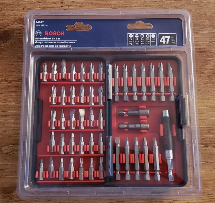 Набор бит Bosch T4047 из 47шт.