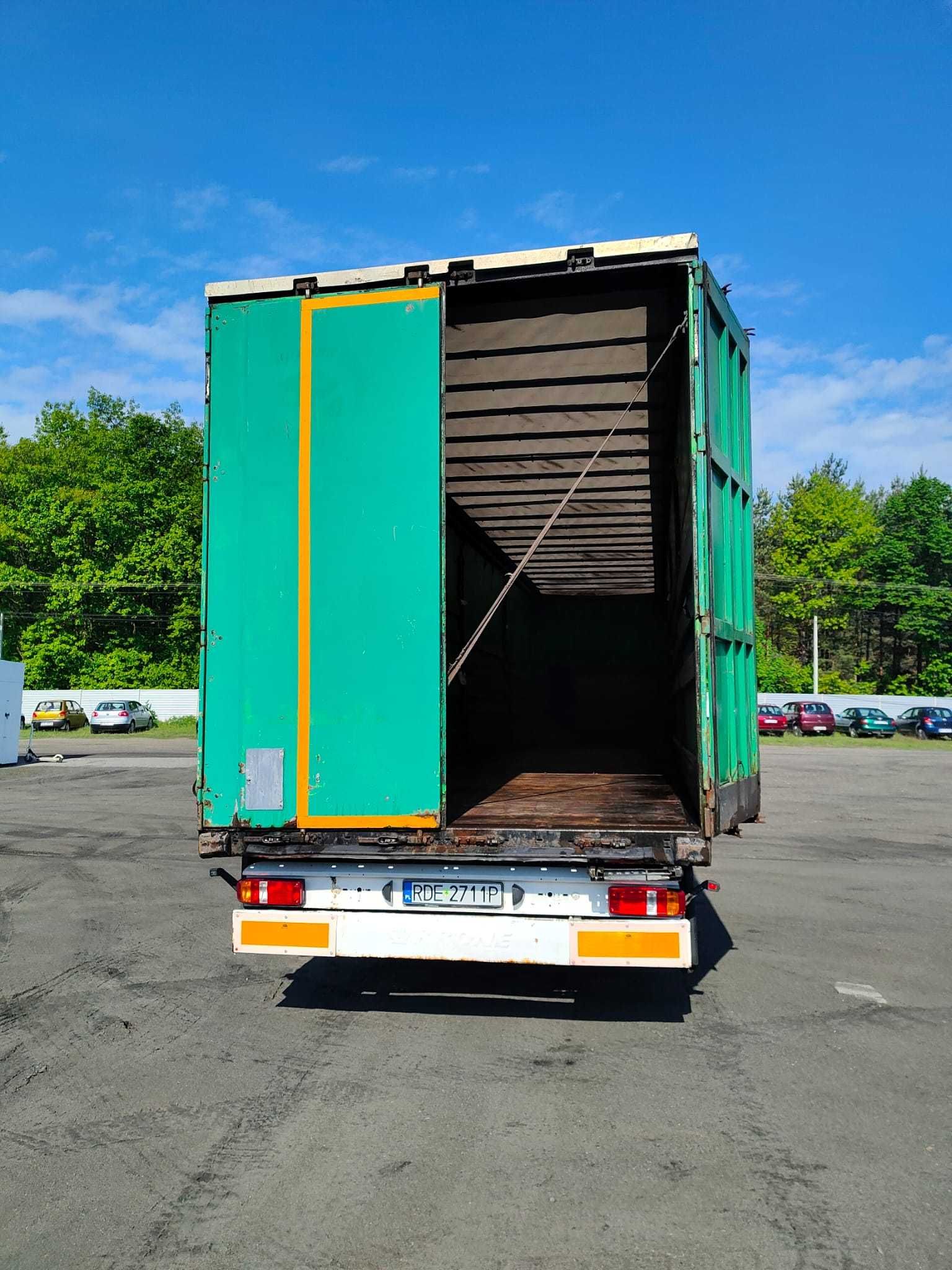 Krone standard firanka oś BPW nowy dach nowe klocki tarcze