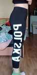 Czarne spodnie damskie (legginsy)