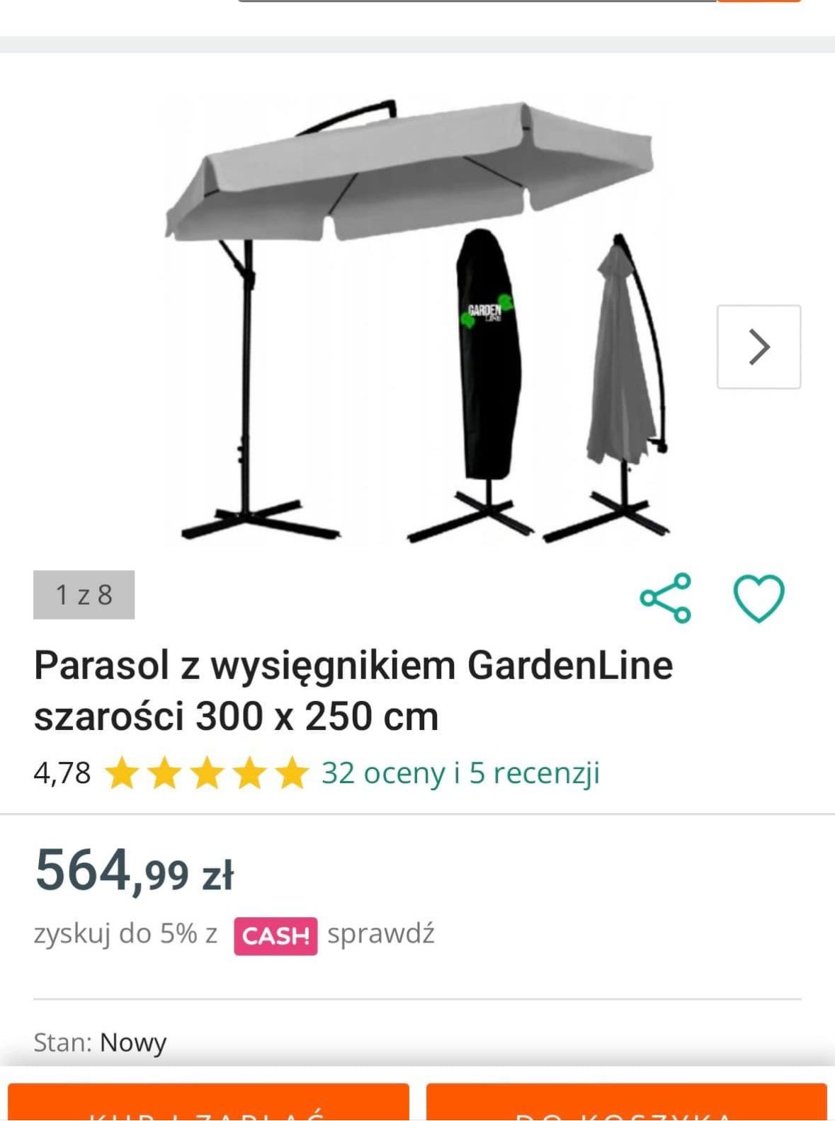 Parasol Ogrodowy