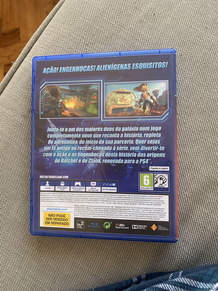 CD de playstation 4 Ratchet & Clank